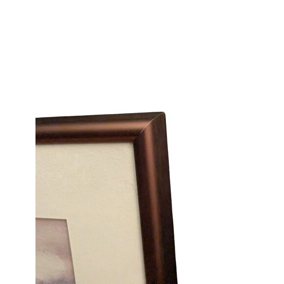 Faulkner Watercolor Painting Of Adobe Pueblo Scene In Copper Frame - Picture 10 of 16